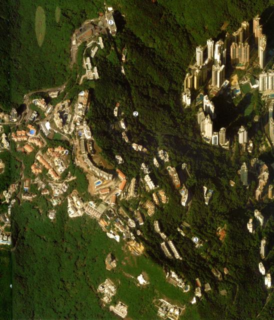 The Peak residences-satellite view