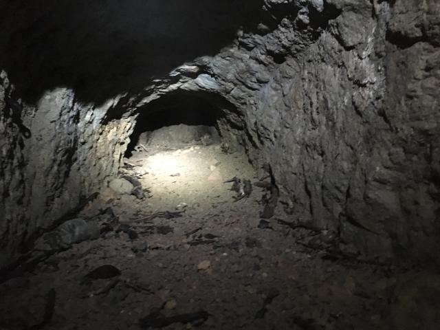 (lower) Japanese Tunnel Devils peak interior