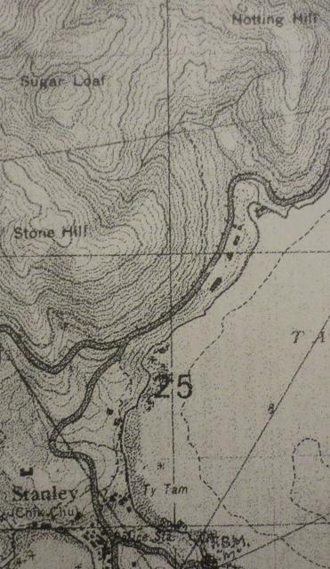 1939 OS Map of Stanley Main Beach