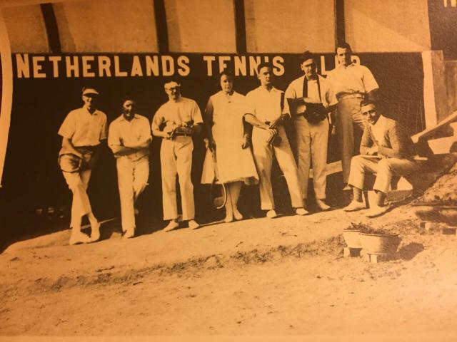 Netherlands Tennis Club Hong Kong in the 1920s