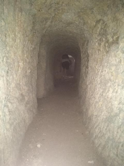 Hong Pak Trail Japanese Tunnel (near Mt. Parker Road) Inside View