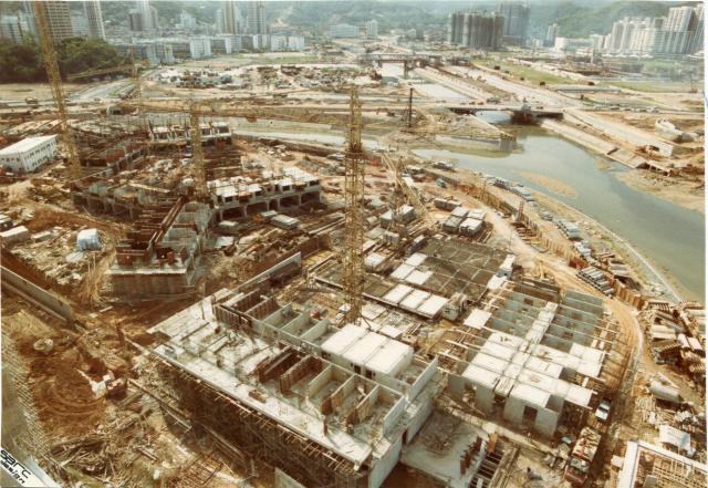 Kwong Fuk Estate, Phase 3, Taipo, N.T., Hong Kong - Early Construction