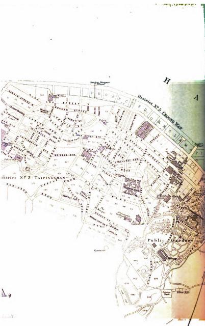 Cheung Wan Map ca. 1892
