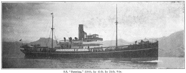 S.S.Sunning - The Far Eastern Review Jan 1921