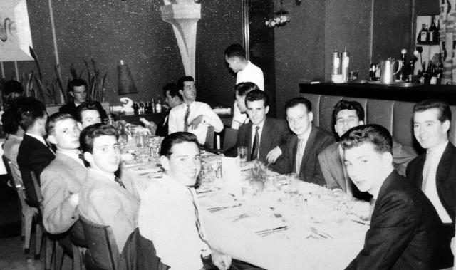 Savoy A Watch dinner 28 Dec 1957 c.