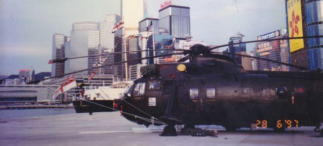 1997 Royal Navy Sea King Helicopter