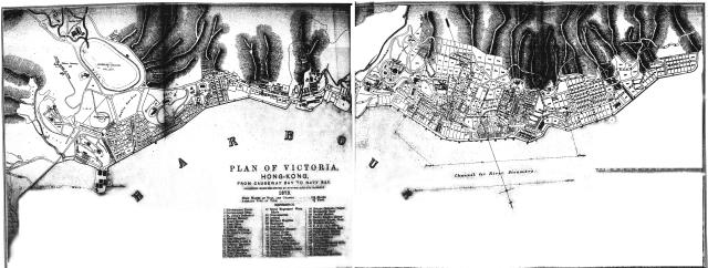 Victoria Harbour-Plan 0f 1873