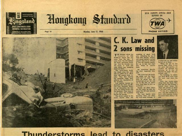 Victoria Heights Stubbs Road disaster-HK Standard