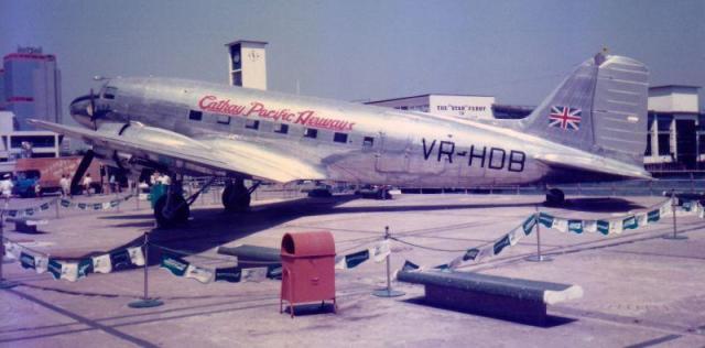 1986 Cathay Pacific Airways DC3 - VR-HDB aka 