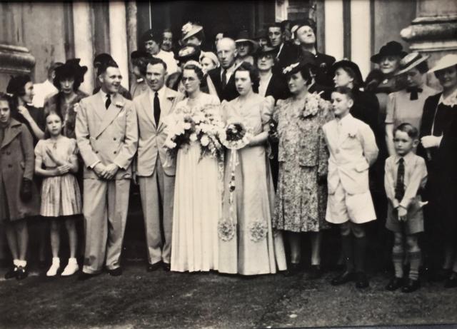 Wedding at Cathedral 1939/1940