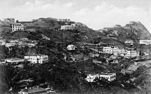 c.1905 Buildings on the Peak