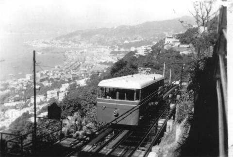 1956 peak tram hong kong