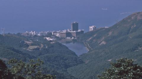 Pok Fu Lam from the Peak 1986