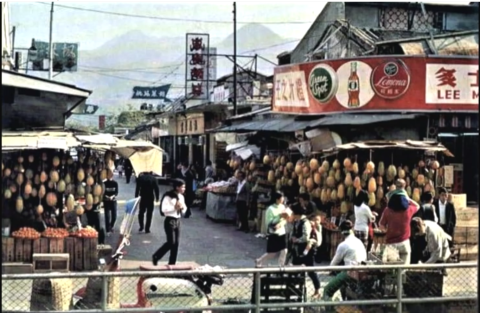 shatin new market street 1954-1979