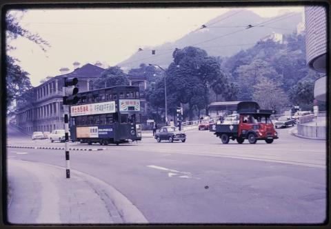 junction queensway and garden road 1967