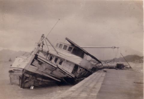 Shun On wrecked in the 1936 typhoon
