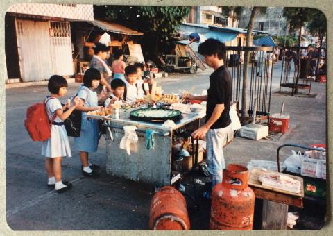 Food vendor on Cheung Chau Island