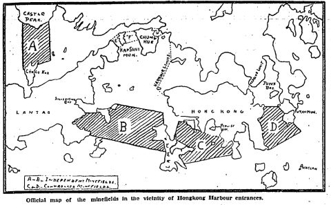 HK minefield map