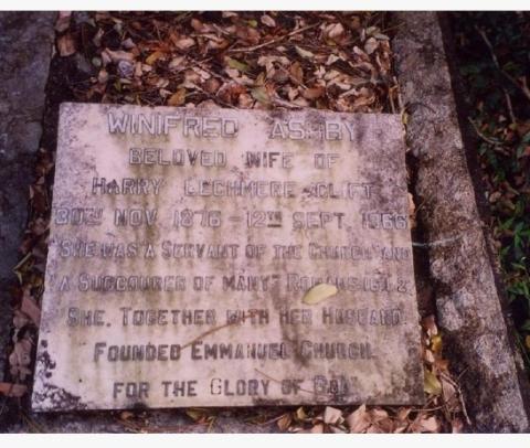 Winifred Lechmere Clift Epitaph