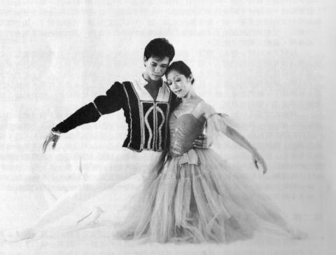 Cliff Lui & Sylvia Wu in Ballet 'Cinderella' 1983