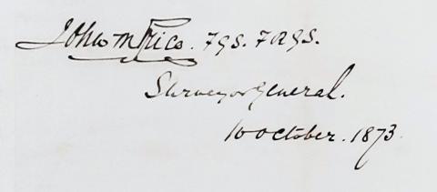 1873 map signature