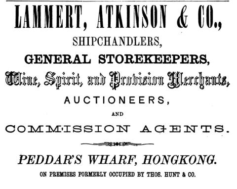 Lammert, Atkinson & co 1876 advert
