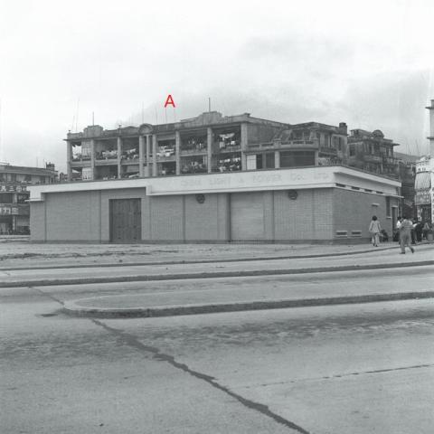Ma Tau Wai Substation in 1951 馬頭圍變電站，1951年