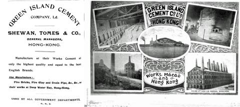 Green Island Cement Company advert 1906