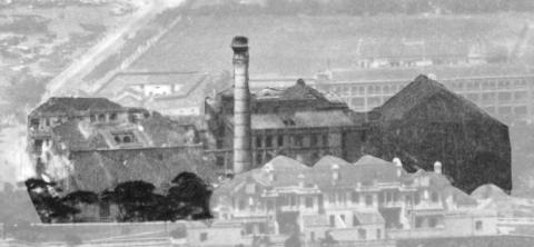 St Paul's buildings on the site of the old Cotton Mills