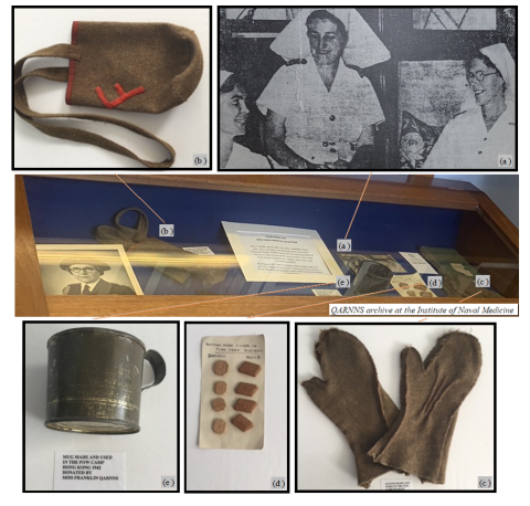 Items Miss Franklin made while she was a POW in Stanley Internment Camp