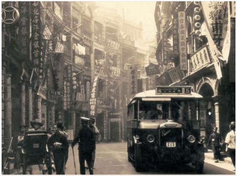 1931 vulcan prince model bus at queens rd c