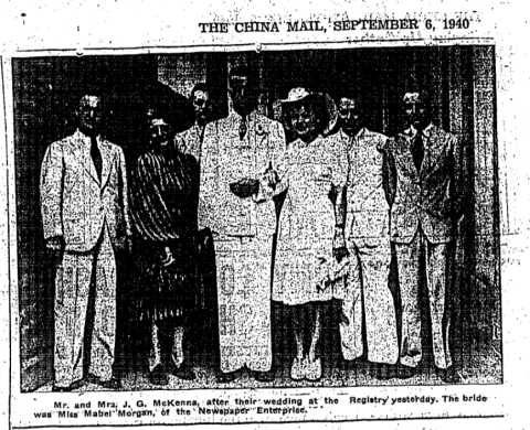 mckenna and morgan the china mail page 6 6th september 1940 