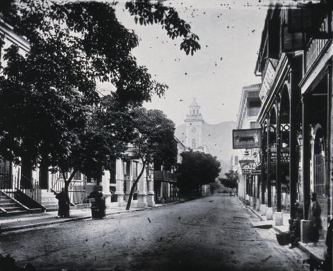 Queen's Road Central looking east 1869