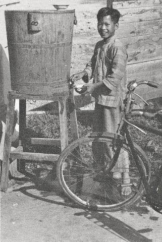 at the gate of the pok wa hospital yuen long 1955 1