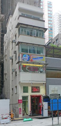 Shophouse-modern cafe Wanchai Wing Fung Street 2011