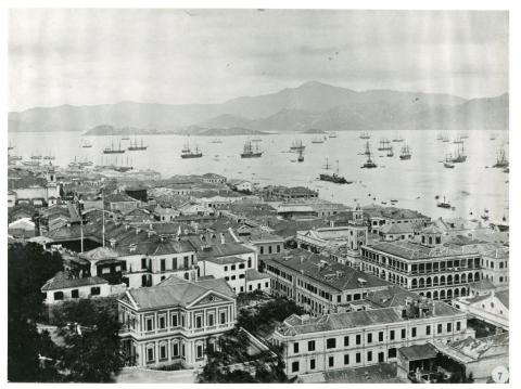 1870s View over Central