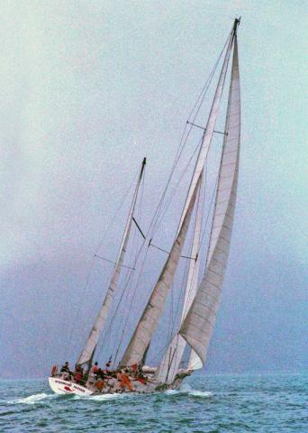 China Sea race competitor WINDWARD PASSAGE 1977