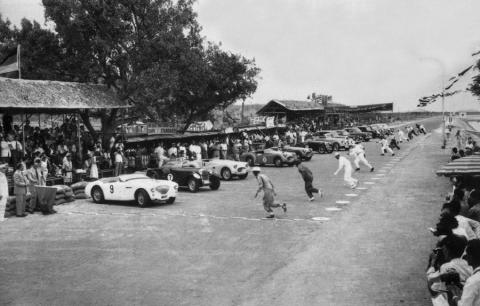 1954 the first Macau GP - the Le Mans start