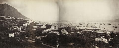 Panorama of city from scandal point