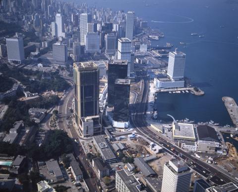 Aerial view of Admiralty