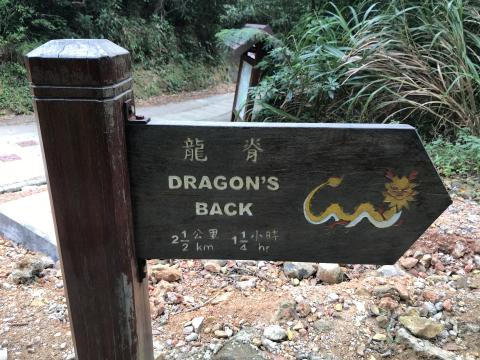 2020 Dragon’s Back Signpost