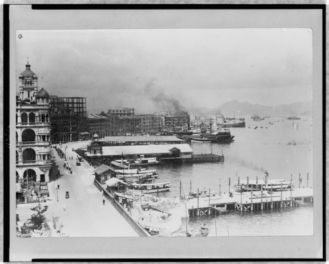 Praya (waterfront) around 1923