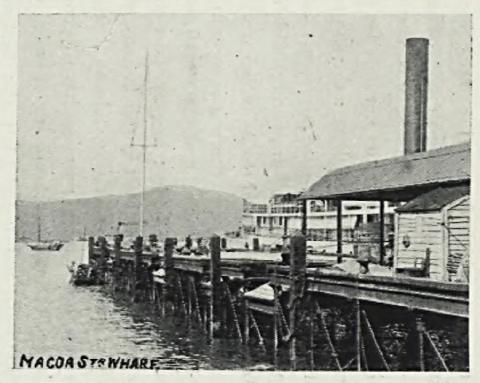 Macoa(!) steamer wharf 1905