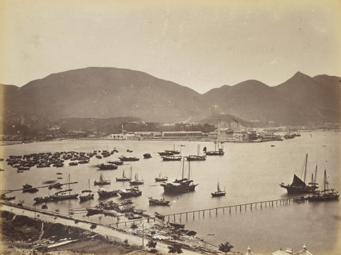 East Point from Tin Hau c1880s 