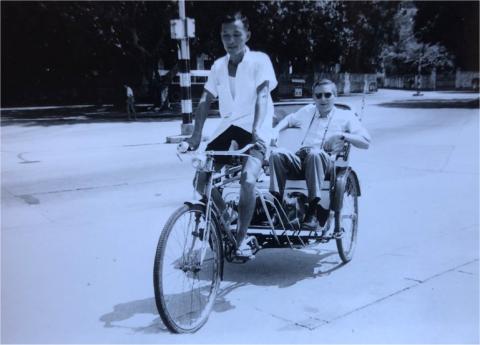 1959 - a Macau trishaw of the day