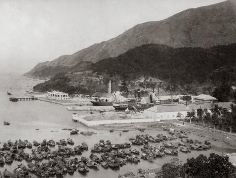 Aberdeen dockyard 1880s