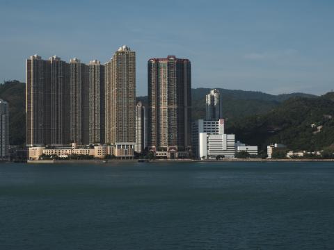 Sham Tseng Coastline from Ma Wan