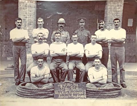 Tug-of-War Team, 83 Coy RGA