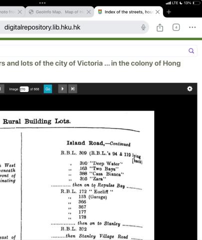 1938 Island Road Street map