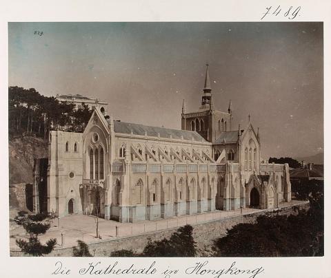 Die Kathedrale in Hongkong (Hong Kong [Catholic] Cathedral)